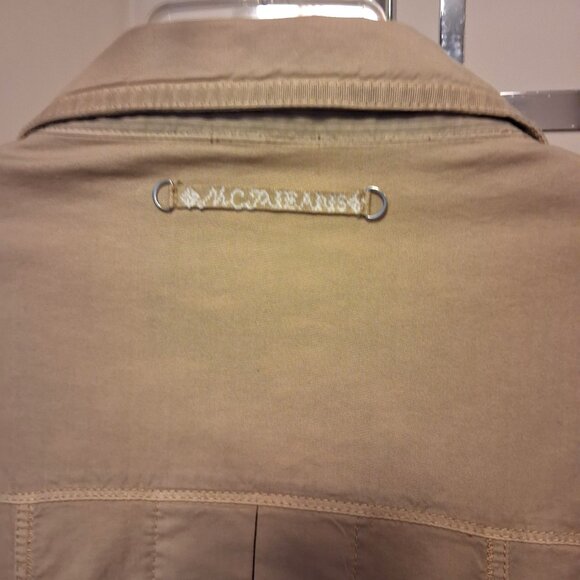 NWOT MC PLANET High Quality Well tailored High-quality  Beige Cotton Jacket 6 S - Picture 10 of 11